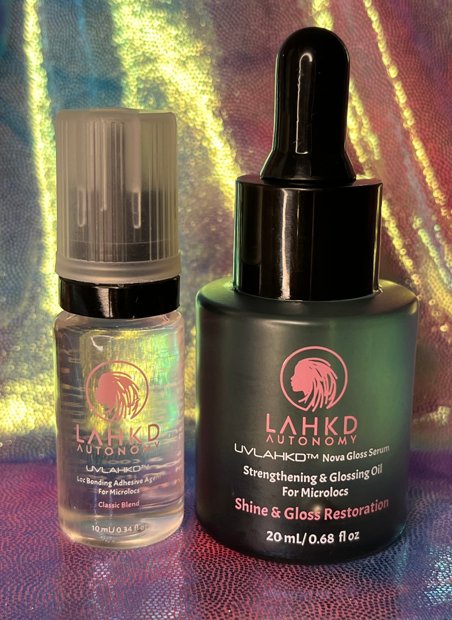 UVLAHKD™ “OG” Classic Blend (10ml) Loc Bonding Adhesive Maintenance Set For Microlocs