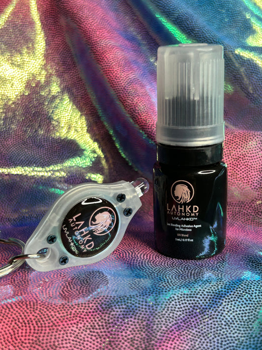 UVLAHKD™ Ultra Violet “UV Blend" (5ml) Loc Bonding Repair Adhesive For Microlocs