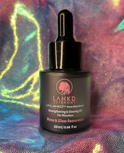 UVLAHKD™ Nova Gloss Serum (20ml) For Microlocs