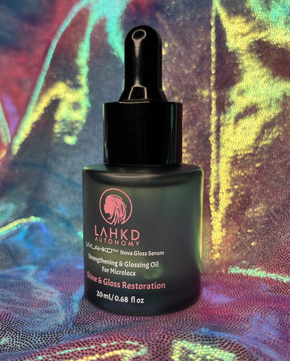 UVLAHKD™ Nova Gloss Serum (20ml) For Microlocs